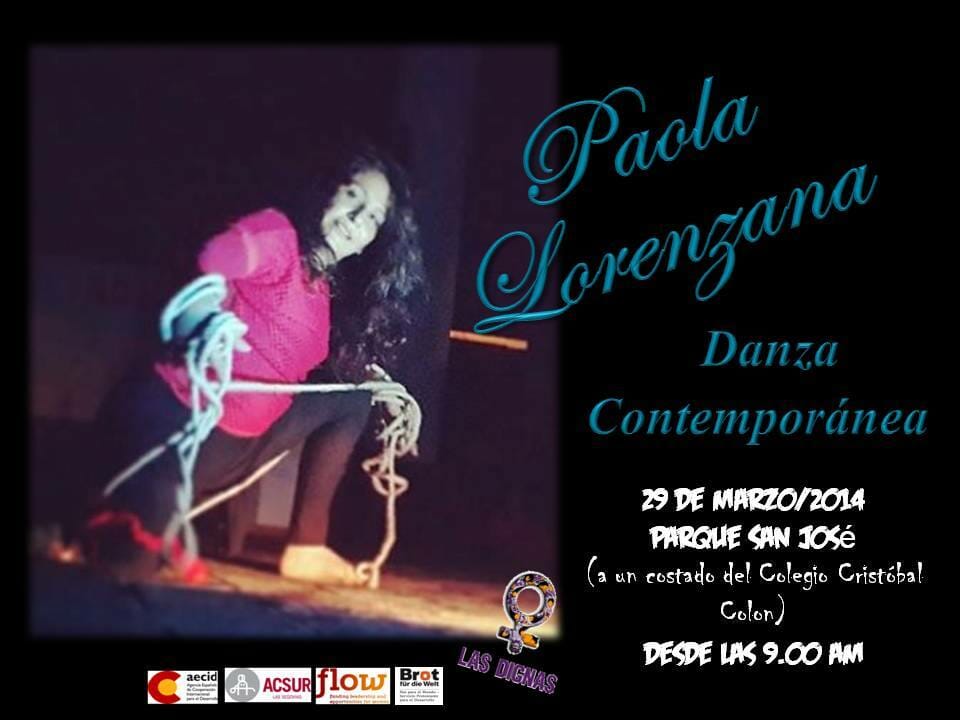 DANZA CONTEMPORÁNEA – PAOLA LORENZANA | 29 MARZO 2014