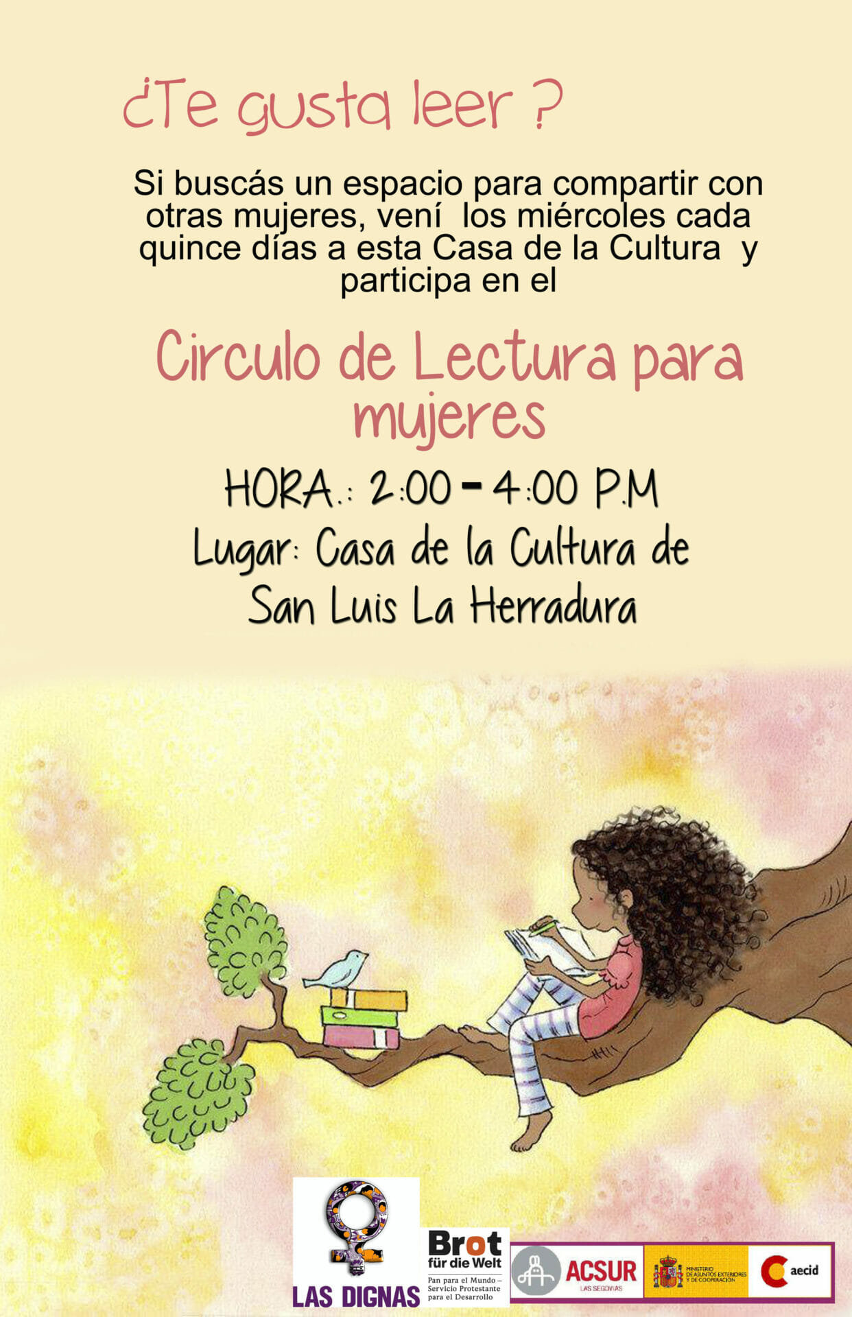 C RCULO DE LECTURA 2014 San Luis La Herradura LAS DIGNAS EL 