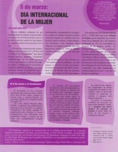8 DE MARZO - DÍA INTERNACIONAL DE LA MUJER - PORTADA