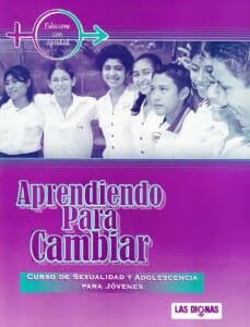 APRENDIENDO PARA CAMBIAR CURSO DE SEXUALIDAD Y ADOLESCENCIA PARA JÓVENES - 2004_PORTADA