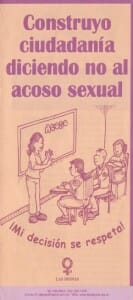 CONSTRUYO CIUDADANIA DICIENDO NO AL ACOSO SEXUAL - PORTADA