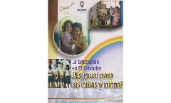 LA EDUCACIÓN EN EL SALVADOR ES IGUAL PARA LAS NIÑAS Y LOS NIÑOS – 2006
