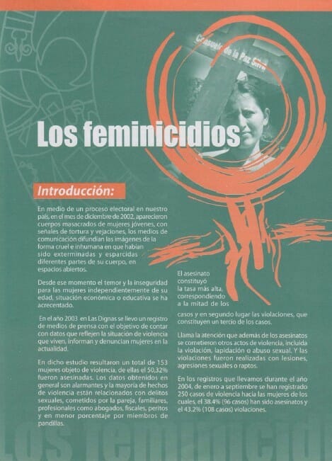 LOS FEMINICIDIOS