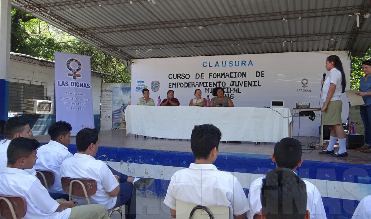 CLAUSURAMOS EL CURSO DE FORMACION DE EMPODERAMIENTO JUVENIL EN SAN LUIS LA HERRADURA I 08.11.2016