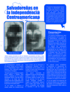 IMA_Salvadoreñas en la independencia Centroamericana