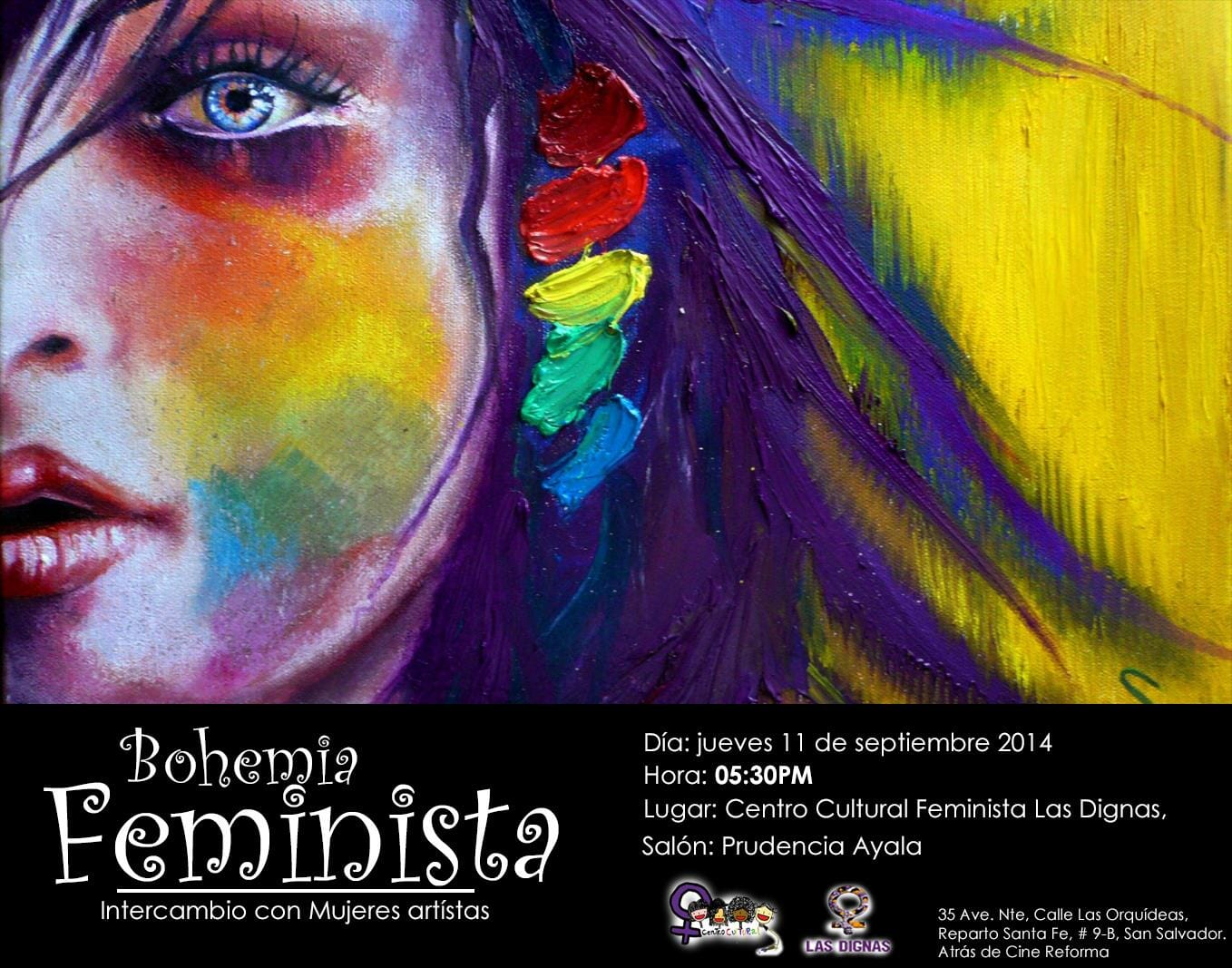 BOHEMIA FEMINISTA Intercambio con Mujeres Artistas y Académicas|2014