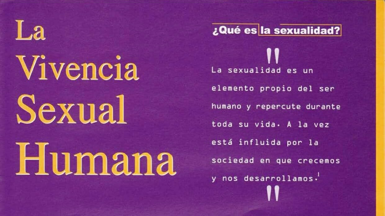 LA VIVENCIA SEXUAL HUMANA  |  HOJA INFORMATIVA 2003
