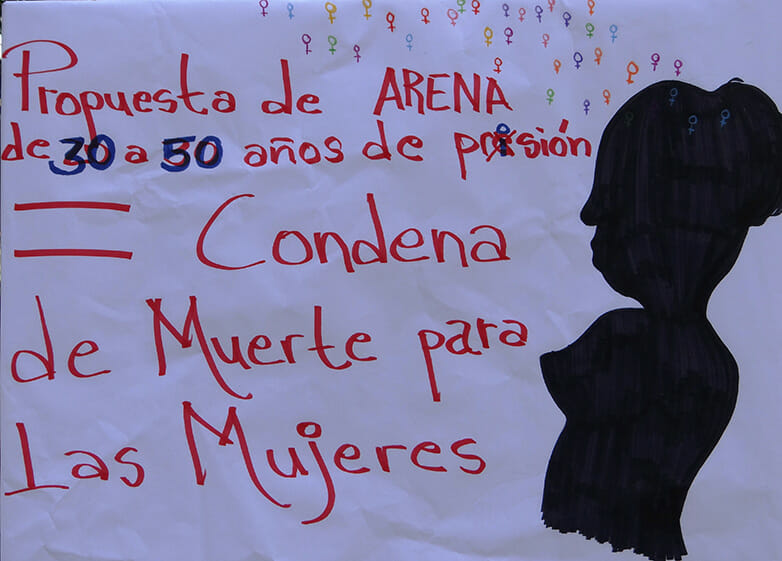 PLANTÓN  CONTRA  REFORMAS QUE ELEVAN PENAS POR ABORTO  | 14 JULIO 2016