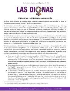 IMA_LAS DIGNAS COMUNICADO CASO PROMOTORAS DE SALUD MAYO 2017_Página_1