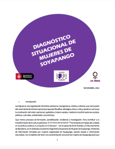 PORTADA Diagnóstico Situacional Mujeres de Soyapango